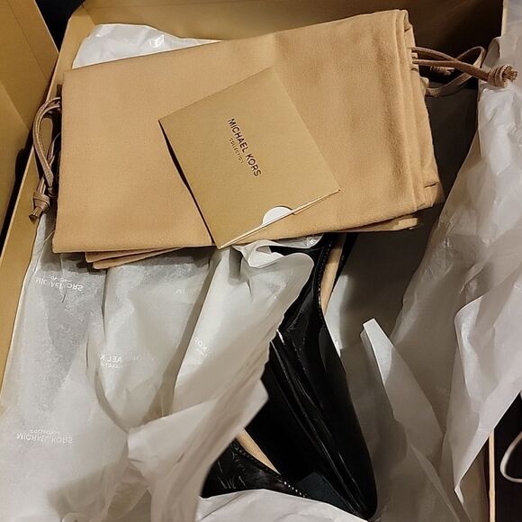 Michael Kors Collection Greta heels in Patton Leather Made in Italy … - Picture 10 of 16